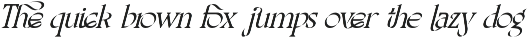 Theatrical Blending - Elegant Font preview