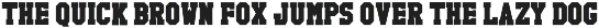 Support System Display Font preview