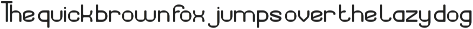 Pixel Round font preview