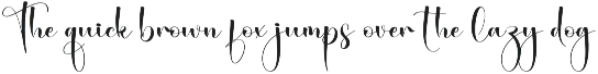 Kamala Mountain | Script Font preview