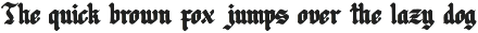 Candlix | Blackletter Typeface preview