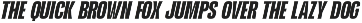 Geralts – Condensed Display Font preview