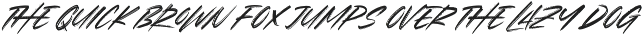 Broken Khemory Display Brush Font preview