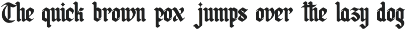 Qindret | Blackletter Typeface preview