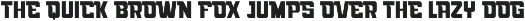 Mozze Sport - Strength Display Font preview