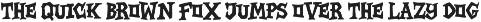 Genetiz Punk Style Display Font font preview
