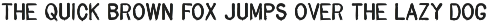 Public Access – A Rough Font preview
