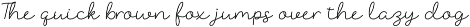 Wild Daisy -Script Monoline Font Duo preview