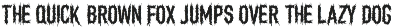 Nether Black Death Metal Font font preview