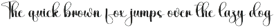 Bigday | Script Font preview