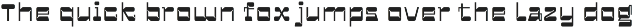 UT Xinka - A Reverse Display Font preview