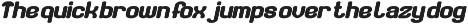 Spent Time font preview