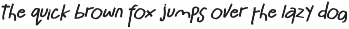 CS Raving – Messy Handwritten Font preview