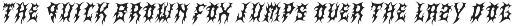 CS Whicker – Death Metal Font preview