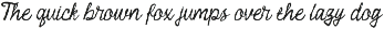 Midnight Waves - Handwritten Font preview