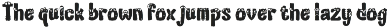 Rock Blox Stone Font font preview