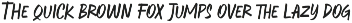 Amberstate - Display Marker Font preview