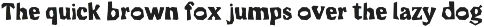 RockyCut handmade font preview