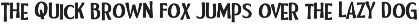 Pumpkin Castle - Display Font preview