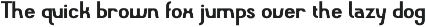 MELNOFA Typeface preview