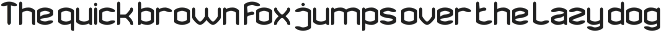 Hundred Percent font preview
