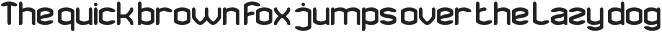 Hundred Percent font preview