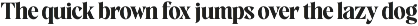 Avingal New Serif Bold Display preview