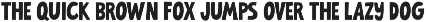 Club Merry Layered Font font preview
