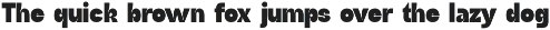 Jubble font preview