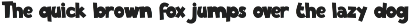 Bitey Crumb - Bold chunky Font preview