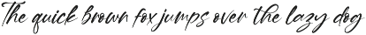 Hevling Justien Bold Brush Font preview