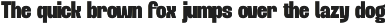 Goola Modern - Bold Extrude Font preview