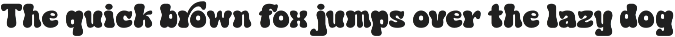 Webrow Bubble - Display Bubble Font preview