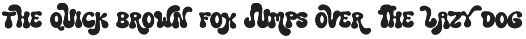 More Dance - Retro Display Font preview