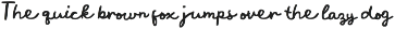 CS Airena – Handwritten Script Font font preview