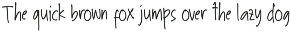 CS Aminta – Handwriting Font preview