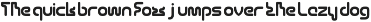 Cyber City font preview