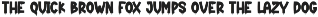 Super Horor | Script Font preview
