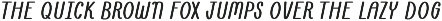 Journal time font preview
