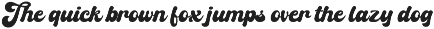 Racoste – Retro Script Font preview