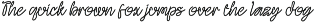 Florence Lanes - Modern Script Font preview