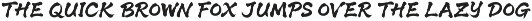 Akuma - Brush Font preview