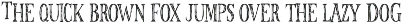 Brine Typeface font preview