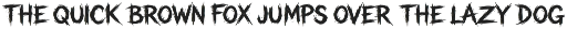 Chasm - Brush Font preview