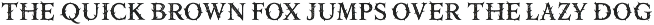 Thorn Typeface preview
