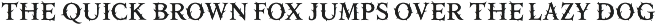 Thorn Typeface font preview