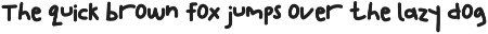 CS Benedict – Messy Handwriting Font preview