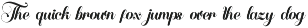 Aloffine Scriptura Calligraphy preview
