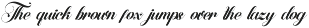 Aloffine Scriptura Calligraphy preview