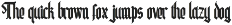 Ashenpiky Modern Blackletter Fonts preview